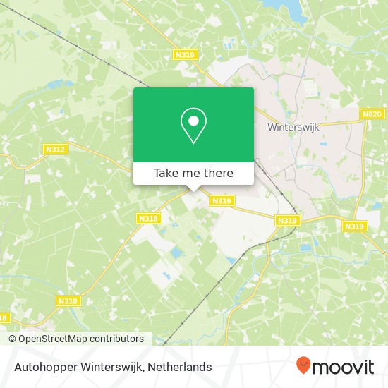 Autohopper Winterswijk, Technopark 4 kaart