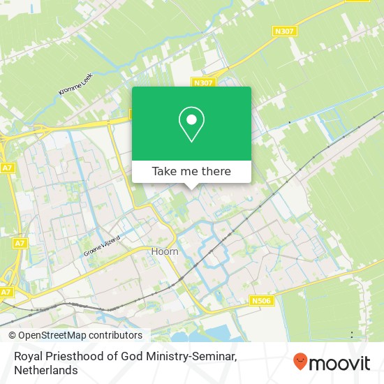 Royal Priesthood of God Ministry-Seminar, Binnenplaats 17 kaart