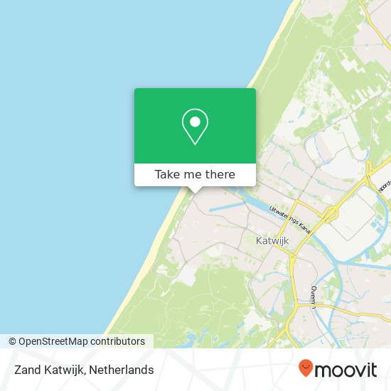 Zand Katwijk, Boulevard kaart