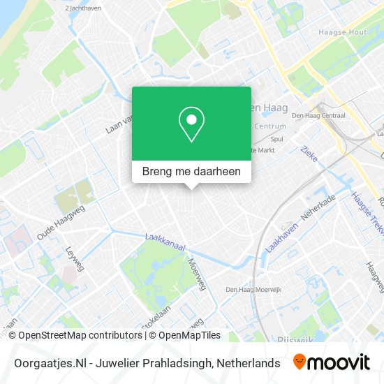 Oorgaatjes.Nl - Juwelier Prahladsingh kaart