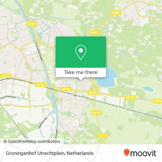 Groningenhof Utrechtplein, 5709 CB Helmond kaart