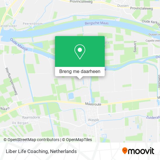 Liber Life Coaching, Ruytenbergweg 7 kaart