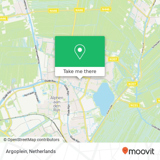 Argoplein, 2402 BZ Alphen aan den Rijn kaart