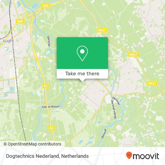 Dogtechnics Nederland, Theereheide 2 kaart