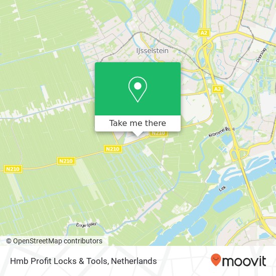 Hmb Profit Locks & Tools, Einsteinweg kaart