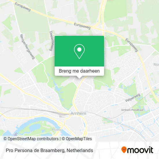 Pro Persona de Braamberg kaart