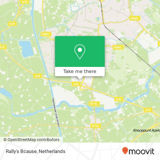 Rally's Bcause, Twentepoort West 12C kaart