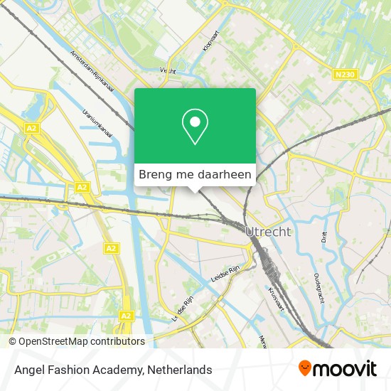 Angel Fashion Academy kaart