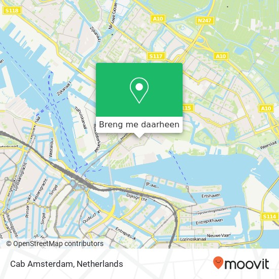 Cab Amsterdam kaart