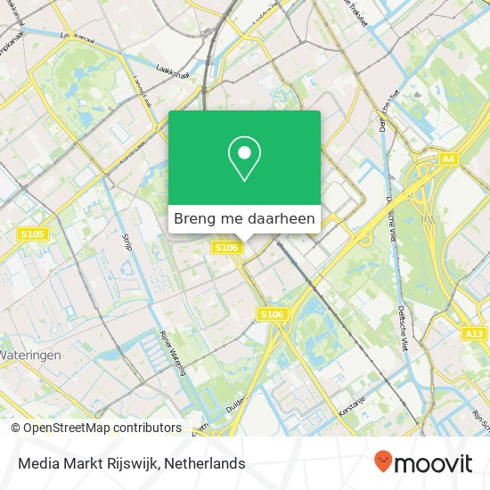 Media Markt Rijswijk kaart