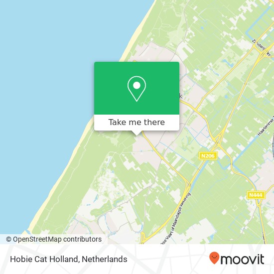 Hobie Cat Holland, Jan van Gent 2 kaart