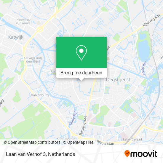 Laan van Verhof 3 kaart