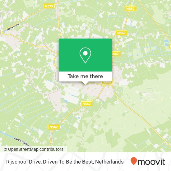 Rijschool Drive, Driven To Be the Best, Willem van Heukelomstraat 5 kaart
