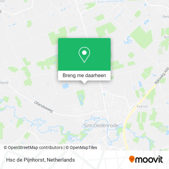 Hsc de Pijnhorst kaart