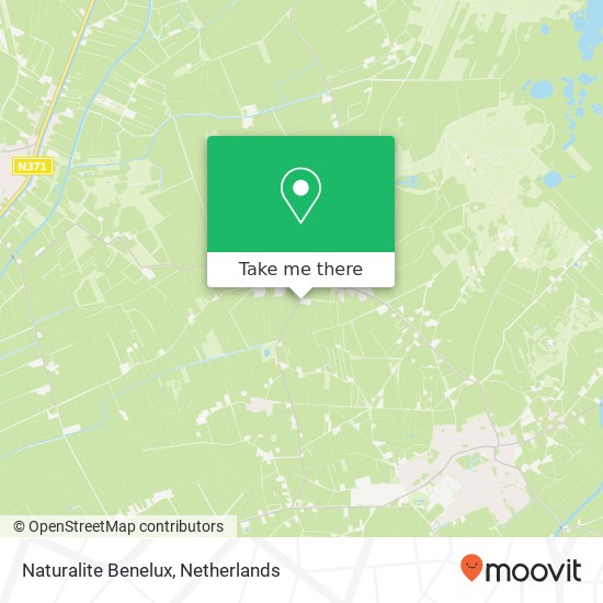 Naturalite Benelux, Ruinerdijk 20 kaart