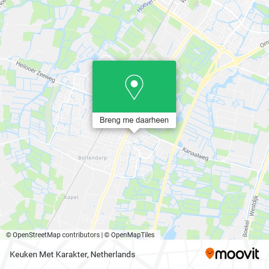 Keuken Met Karakter kaart