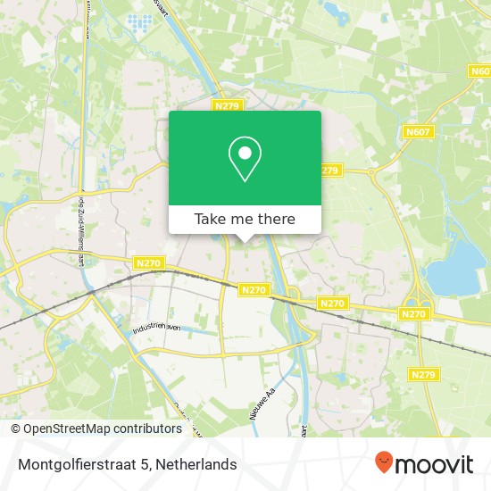 Montgolfierstraat 5, 5703 EA Helmond kaart