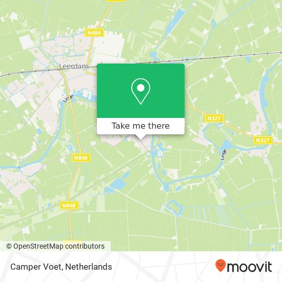 Camper Voet, Voorstraat kaart
