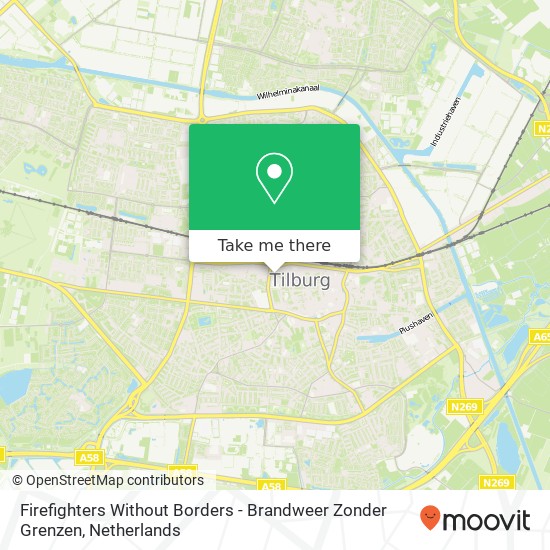 Firefighters Without Borders - Brandweer Zonder Grenzen, Fabriekstraat 34 kaart