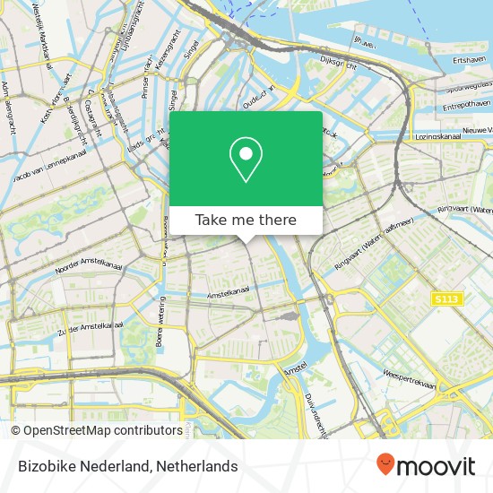 Bizobike Nederland kaart