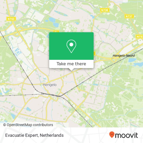 Evacuatie Expert, Sloetsweg 5 kaart