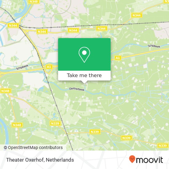 Theater Oxerhof kaart