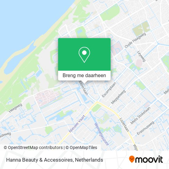 Hanna Beauty & Accessoires kaart