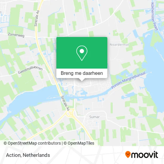 Action kaart