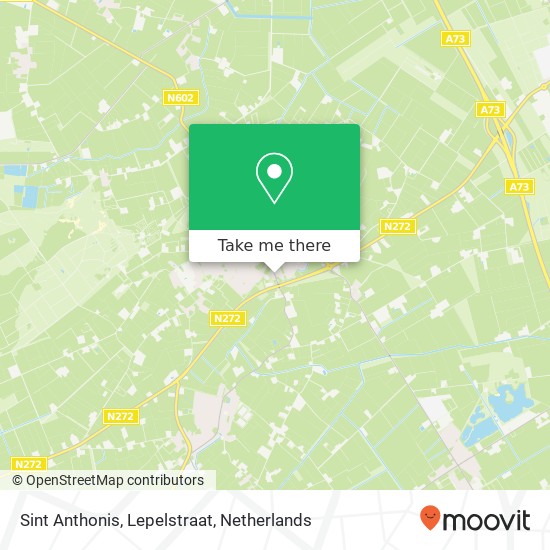 Sint Anthonis, Lepelstraat kaart