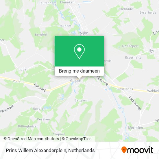 Prins Willem Alexanderplein kaart