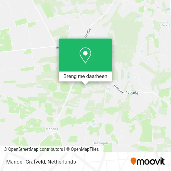 Mander Grafveld kaart