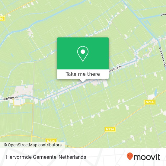 Hervormde Gemeente kaart