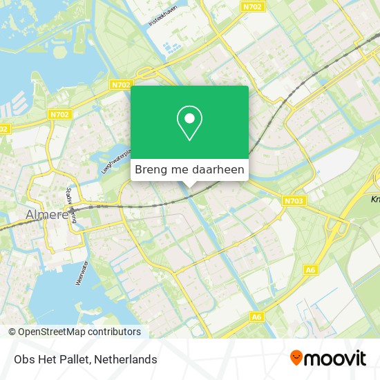 Obs Het Pallet kaart