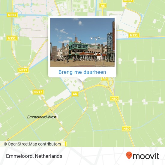 Emmeloord kaart