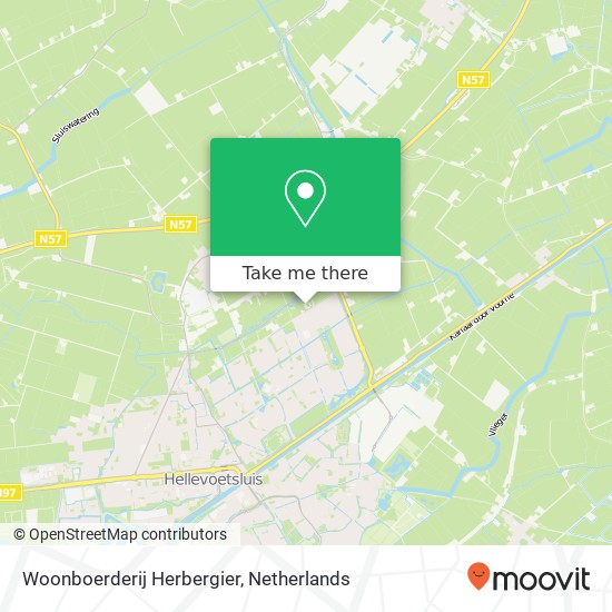 Woonboerderij Herbergier kaart