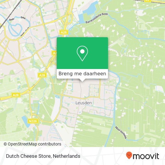 Dutch Cheese Store kaart