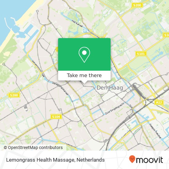 Lemongrass Health Massage kaart