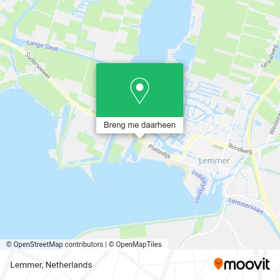 Lemmer kaart