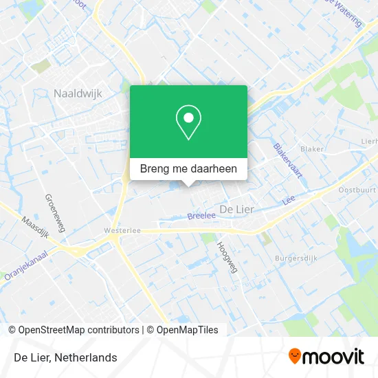 De Lier kaart