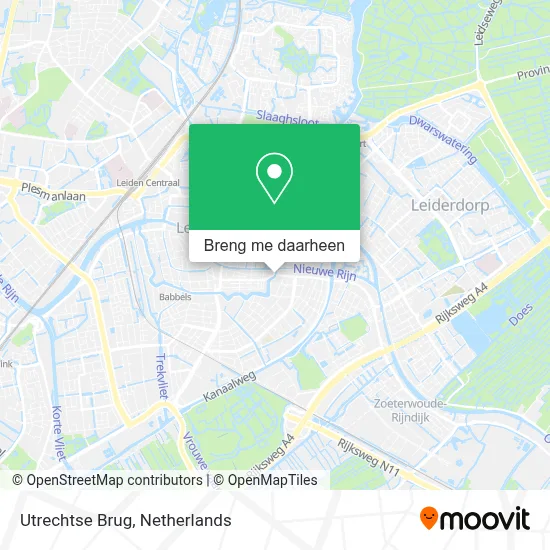 Utrechtse Brug kaart