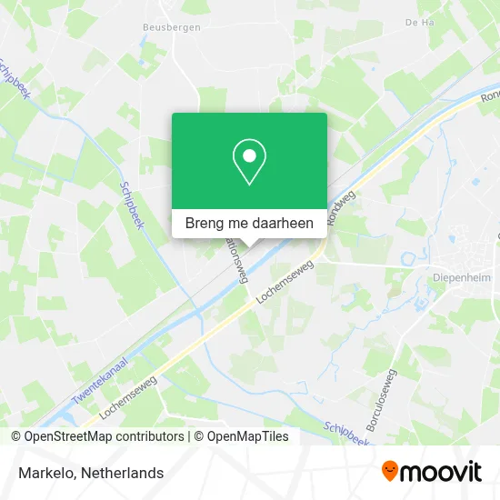 Markelo kaart