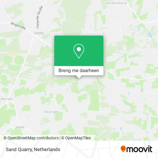 Sand Quarry kaart