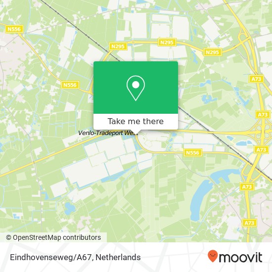 Eindhovenseweg/A67 kaart