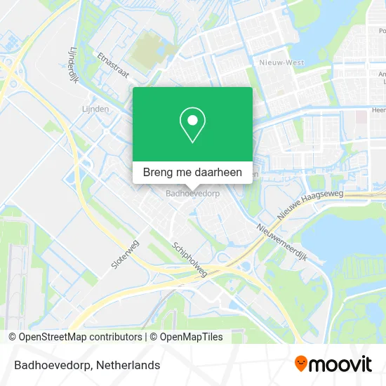 Badhoevedorp kaart