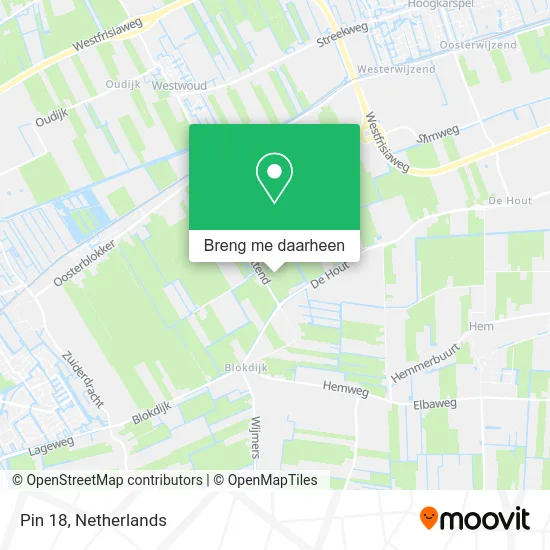 Pin 18 kaart