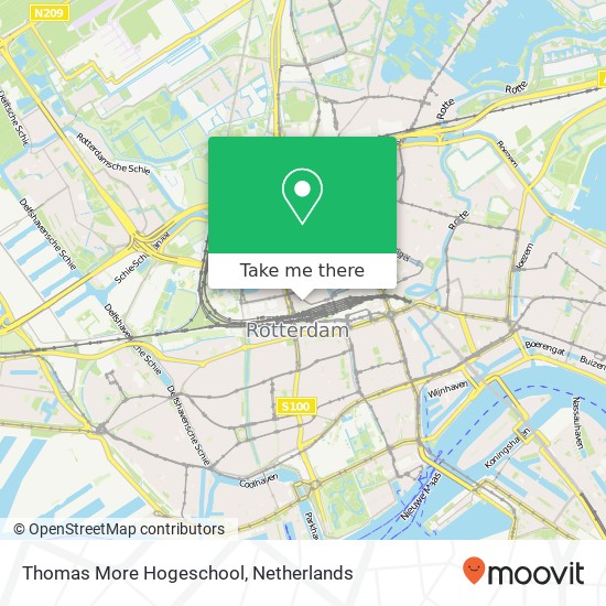 Thomas More Hogeschool kaart