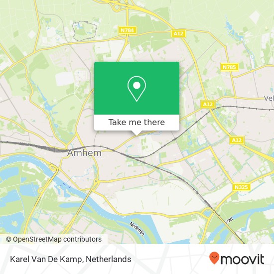 Karel Van De Kamp kaart