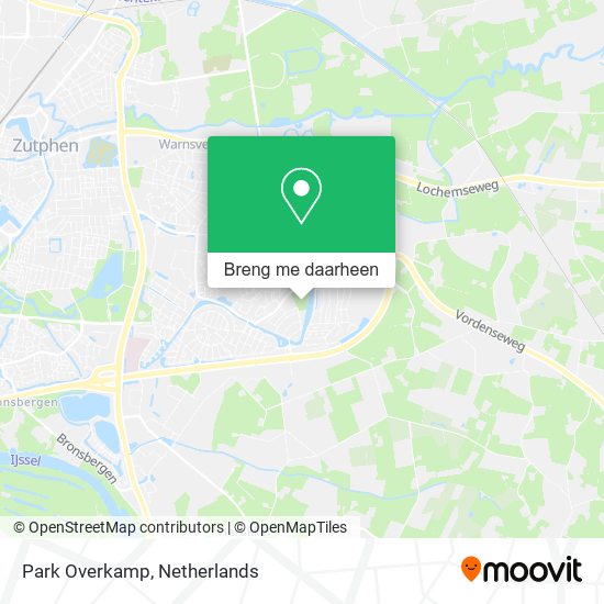 Park Overkamp kaart