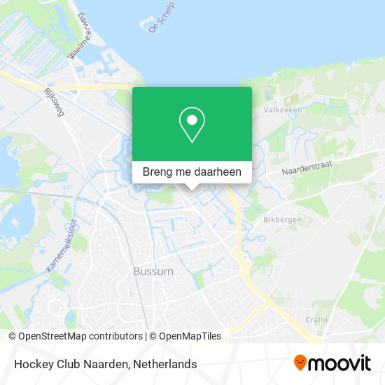 Hockey Club Naarden kaart