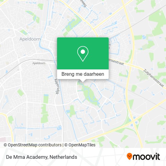 De Mma Academy kaart